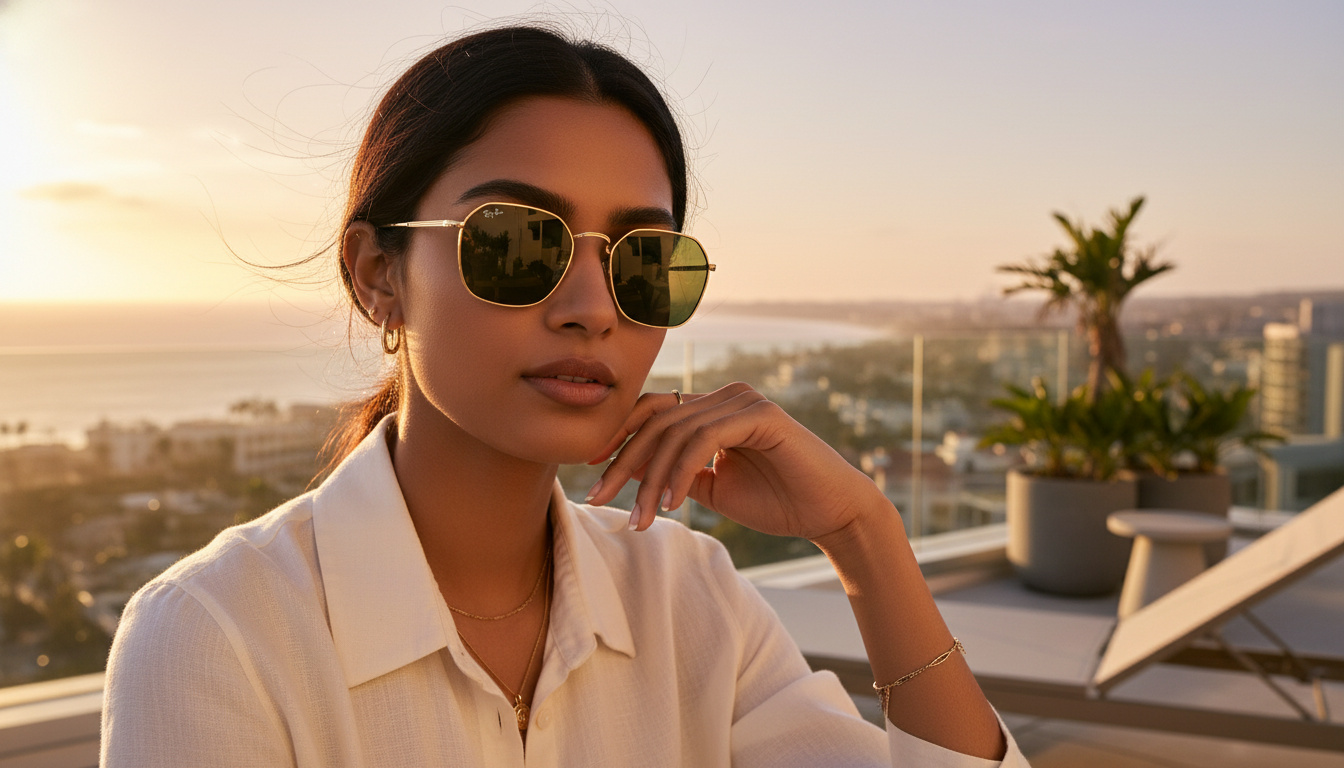 Vista frontal Ray-Ban JIM (RB3694 - 001/31)