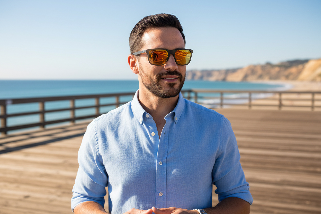 Vista frontal Ray-Ban RB4385 (6124A3)