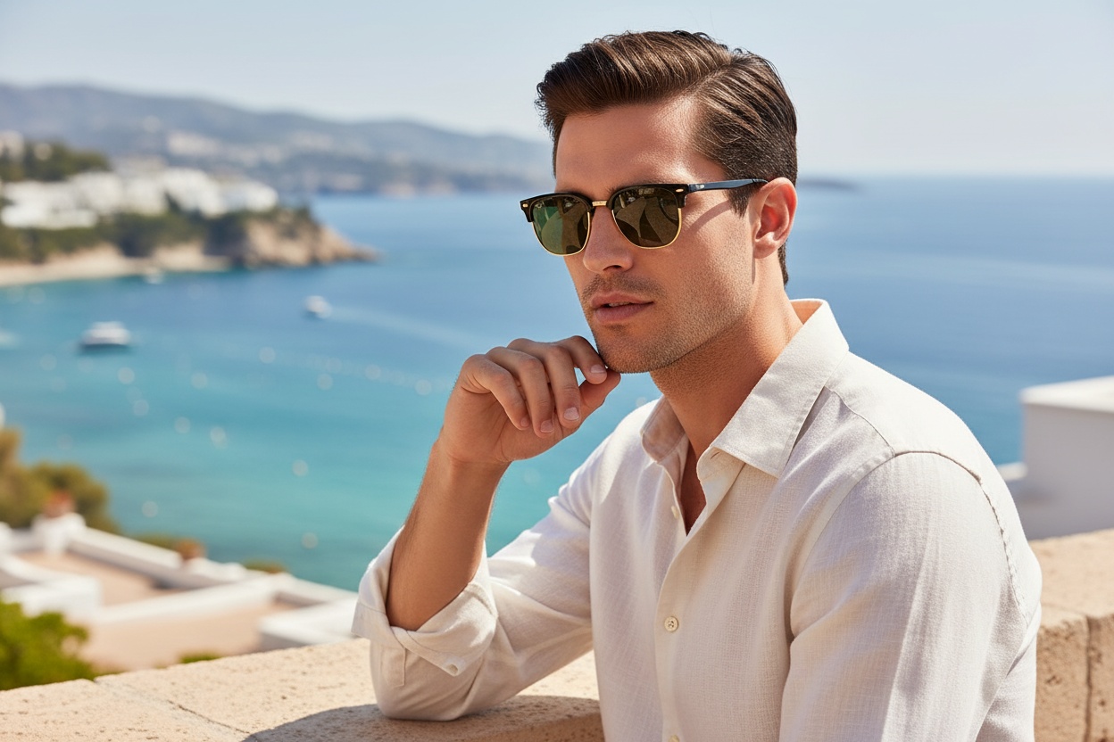 [glasses-front-view] Ray-Ban NEW CLUBMASTER (RB4416 - 601/31)