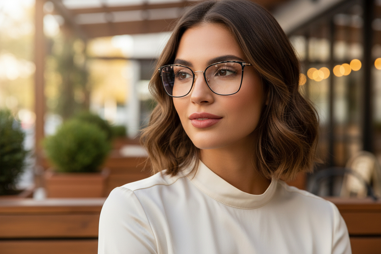 Vista frontal Tom Ford FT5839-B (001)