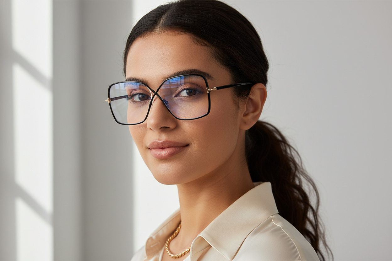 Vista frontal Tom Ford FT5841-B (001)