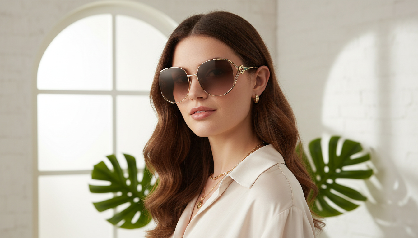 Vista frontal Gucci GG0225S (007)