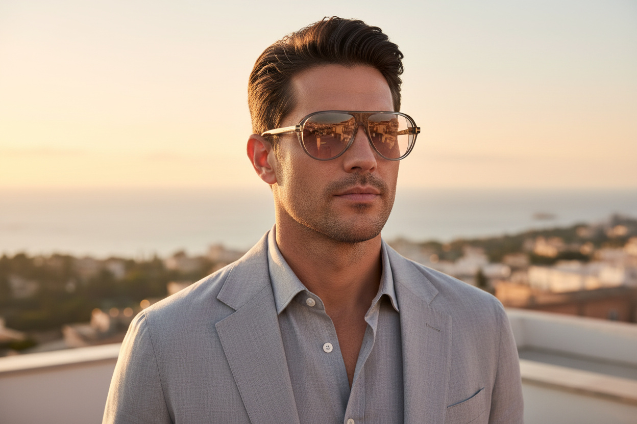 Vista frontal Tom Ford MARCUS (FT1023 - 93E)