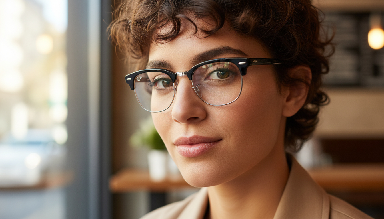 [glasses-front-view] Ray-Ban CLUBMASTER (RX5154 - 2000)