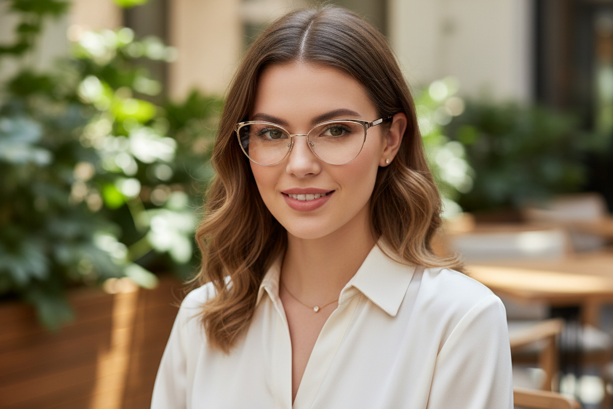 [glasses-front-view] Michael Kors MARSAILLE (MK3064B - 1108)