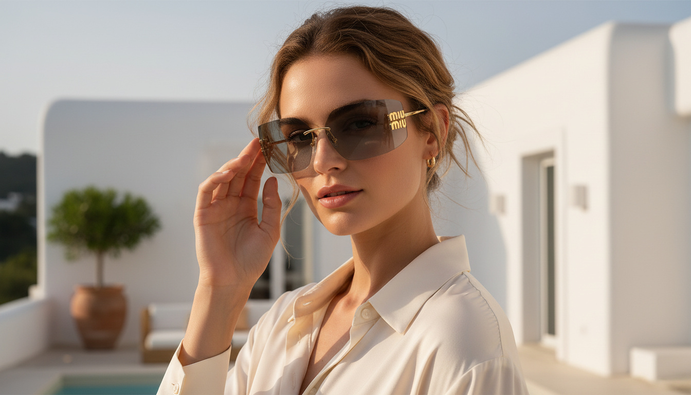 Vista frontal Miu Miu MU 54YS (5AK30B)