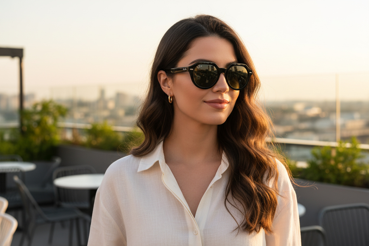 [glasses-front-view] Ray-Ban GINA (RB4399 - 901/58)