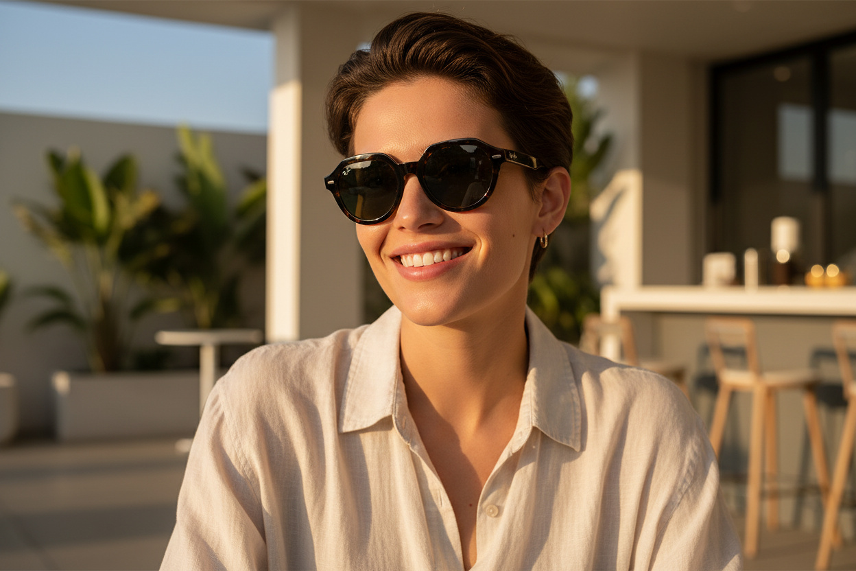 [glasses-front-view] Ray-Ban GINA (RB4399 - 902/31)