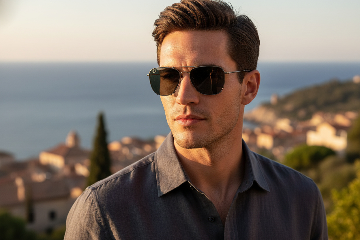 Vista frontal Ray-Ban CARAVAN REVERSE (RBR0102S - 004/GR)