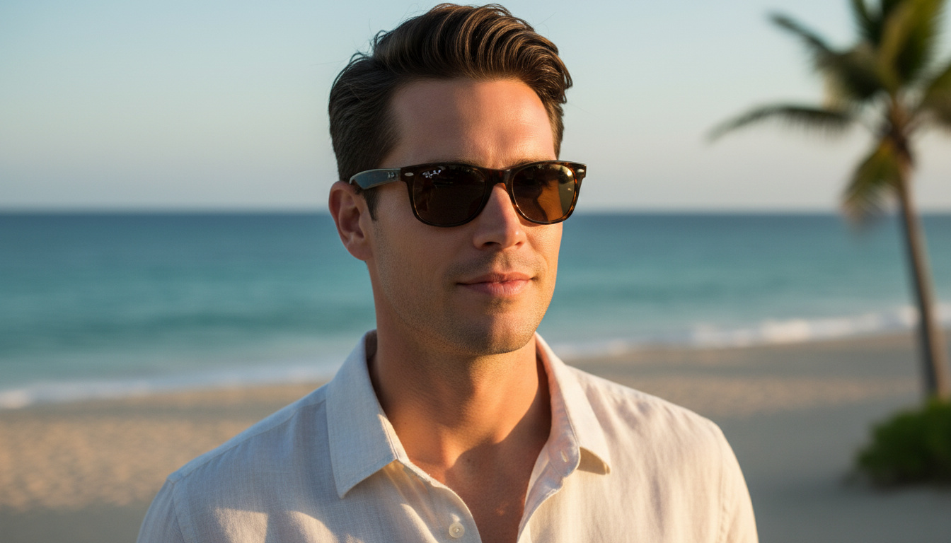 Vista frontal Ray-Ban NEW WAYFARER (RB2132 - 902/57)