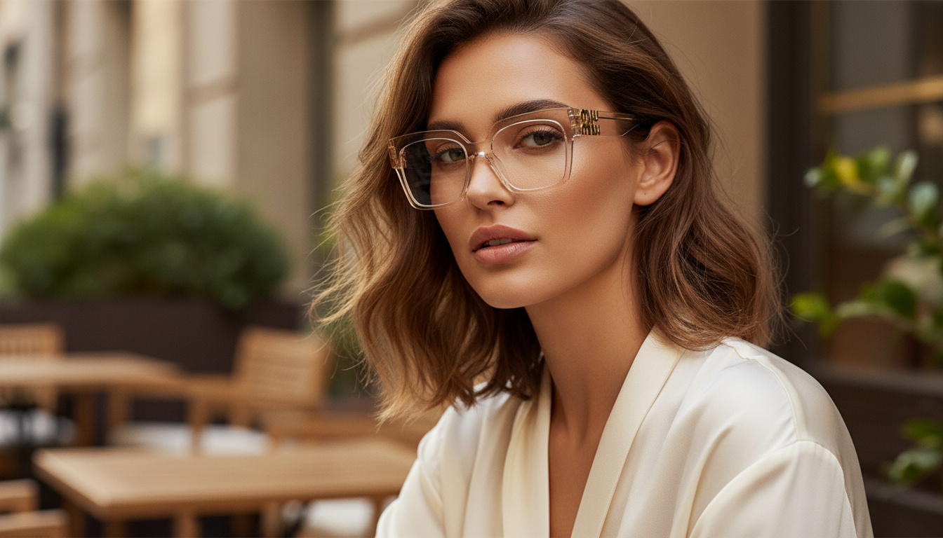 Vista frontal Miu Miu MU 04UV (11T1O1)