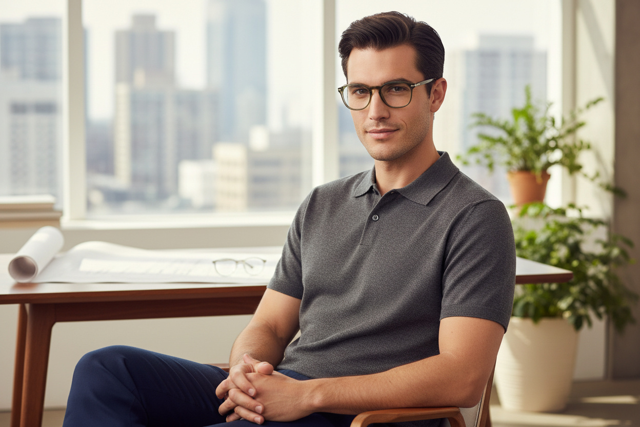 Vista frontal Persol PO3007V (1142)