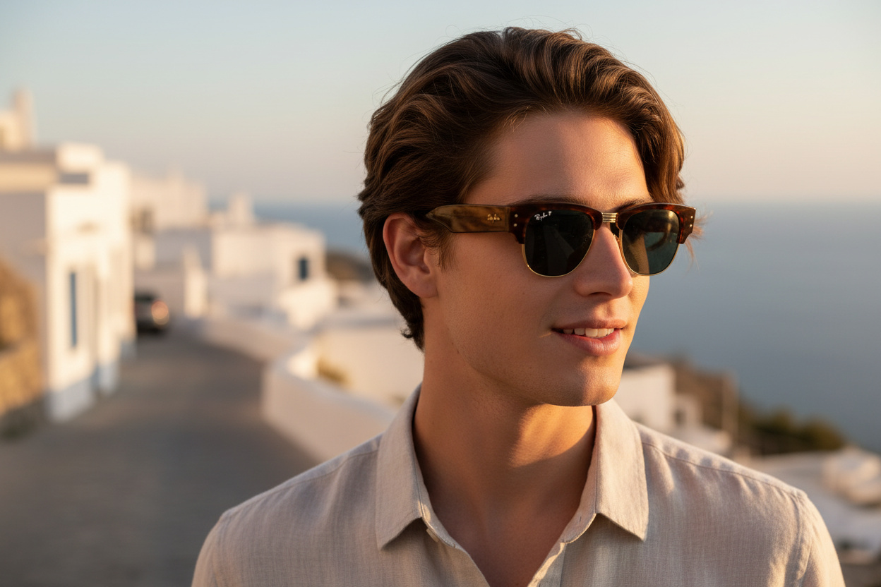 Framifrån Ray-Ban MEGA CLUBMASTER (RB0316S - 954/3R)
