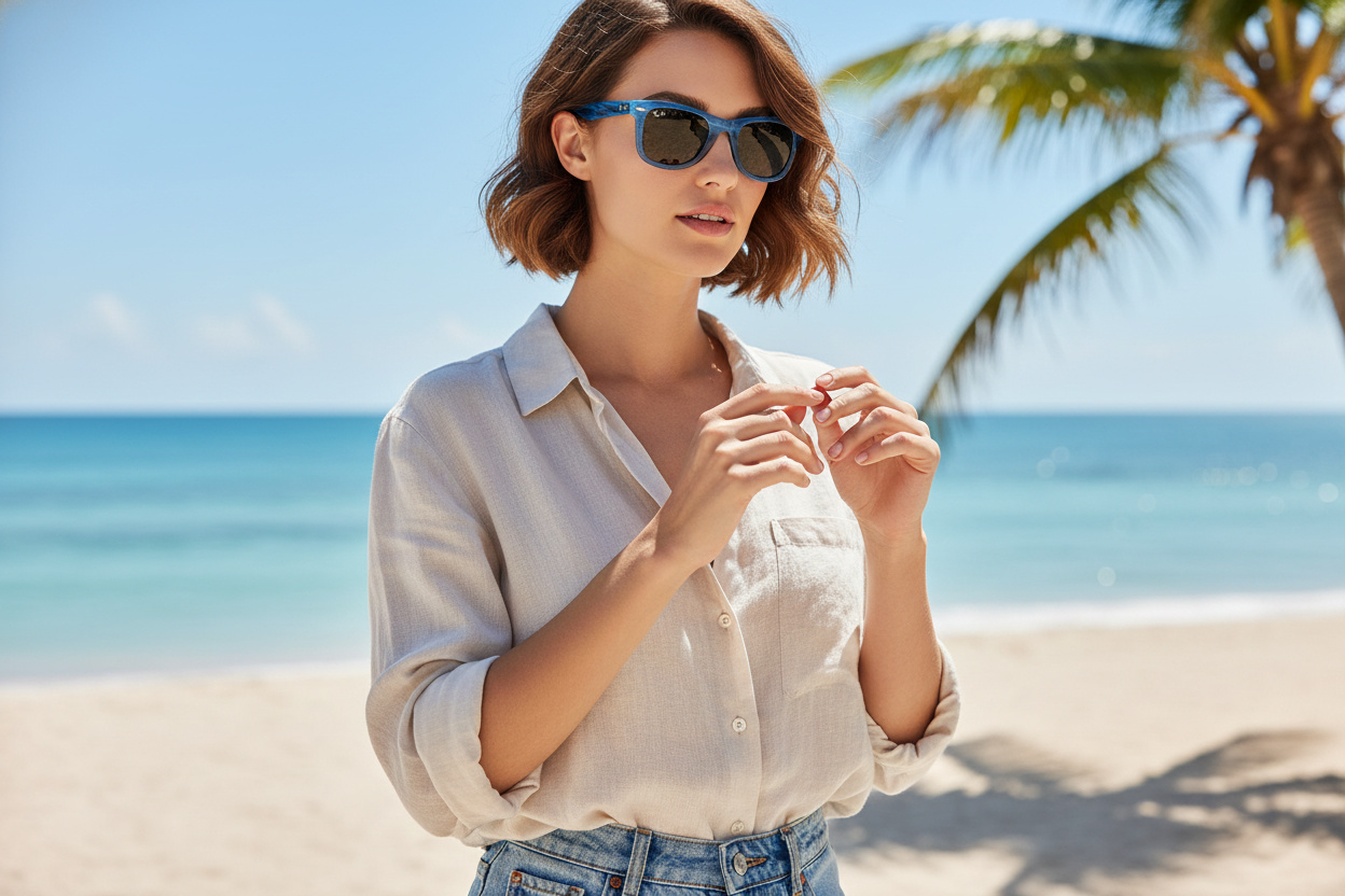 Vista frontal Ray-Ban WAYFARER (RB2140 - 1409B1)