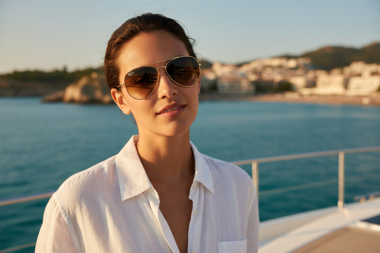 Vista frontal Ray-Ban NEW AVIATOR (RB3625 - 001/51)