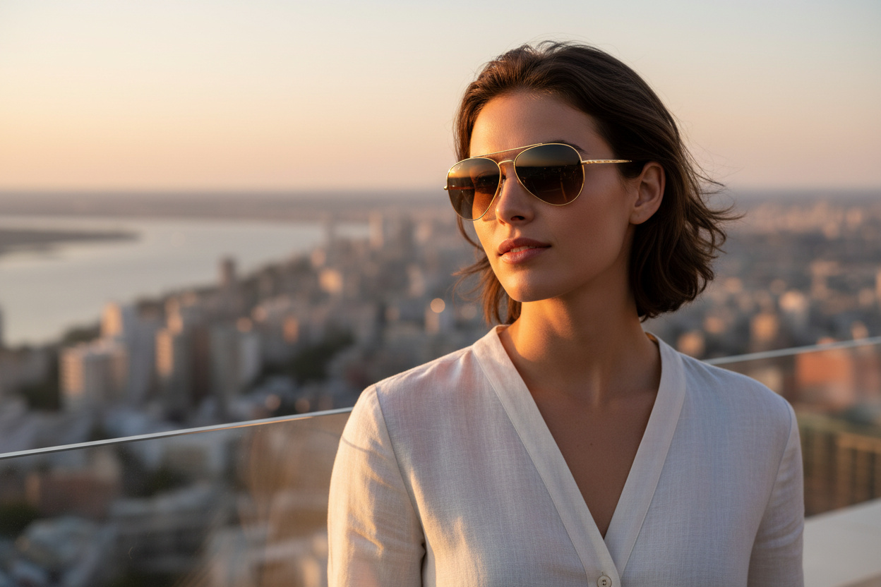 Vedere din față Ray-Ban NEW AVIATOR (RB3625 - 001/51)