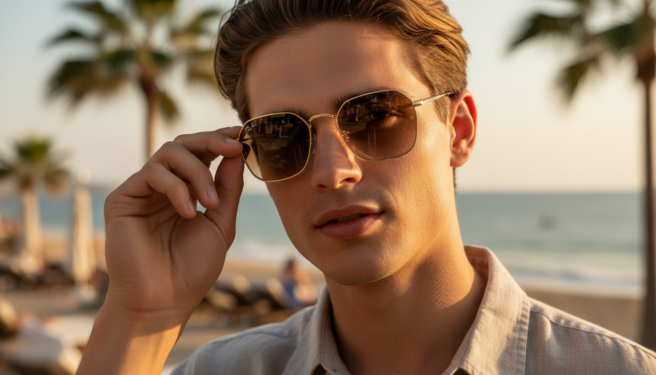 Vue de face Ray-Ban JIM (RB3694 - 001/51)