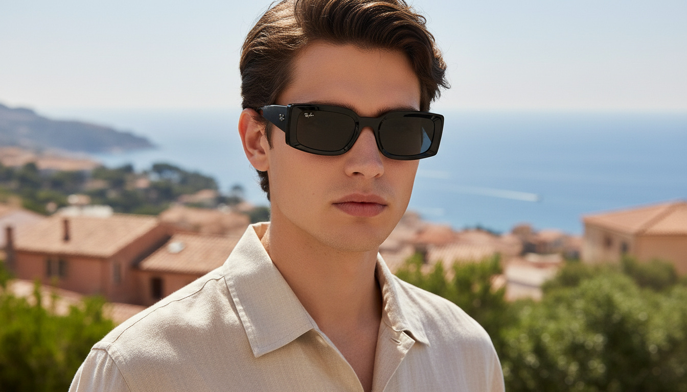 Edestä katsottuna Ray-Ban KILIANE (RB4395 - 667787)