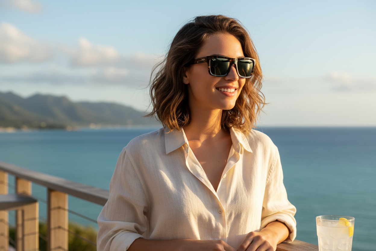 Vista frontal Ray-Ban WARREN (RB4396 - 135971)