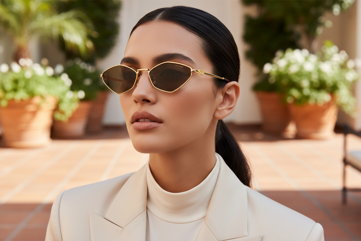 [glasses-front-view] Miu Miu MU 56ZS (5AK09Z)