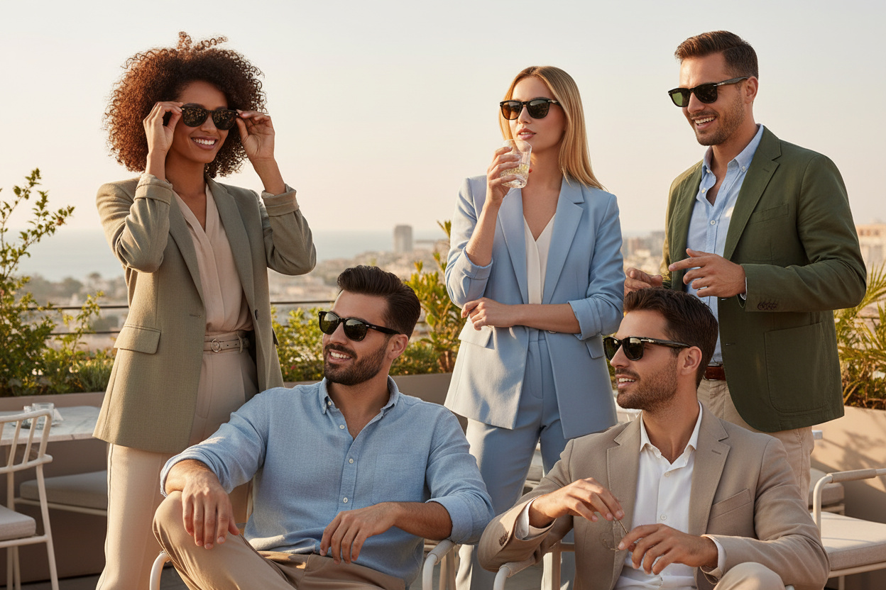 Vista frontal Persol ELIO (PO3333S - 95/31)