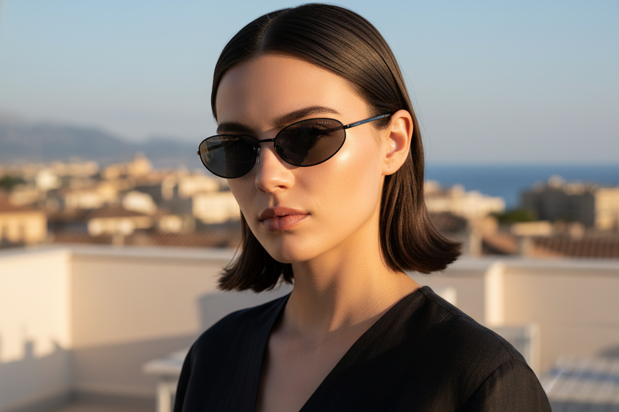 Vue de face Prada PR A59S (1AB60G)