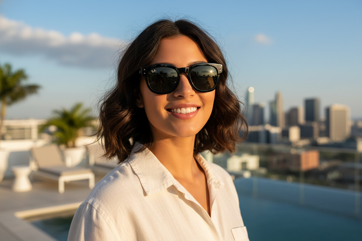 Vista frontal Ray-Ban MEGA HAWKEYE (RB0298S - 901/31)