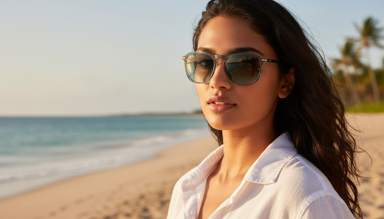 Framifrån Ray-Ban RB2203 (1391GK)
