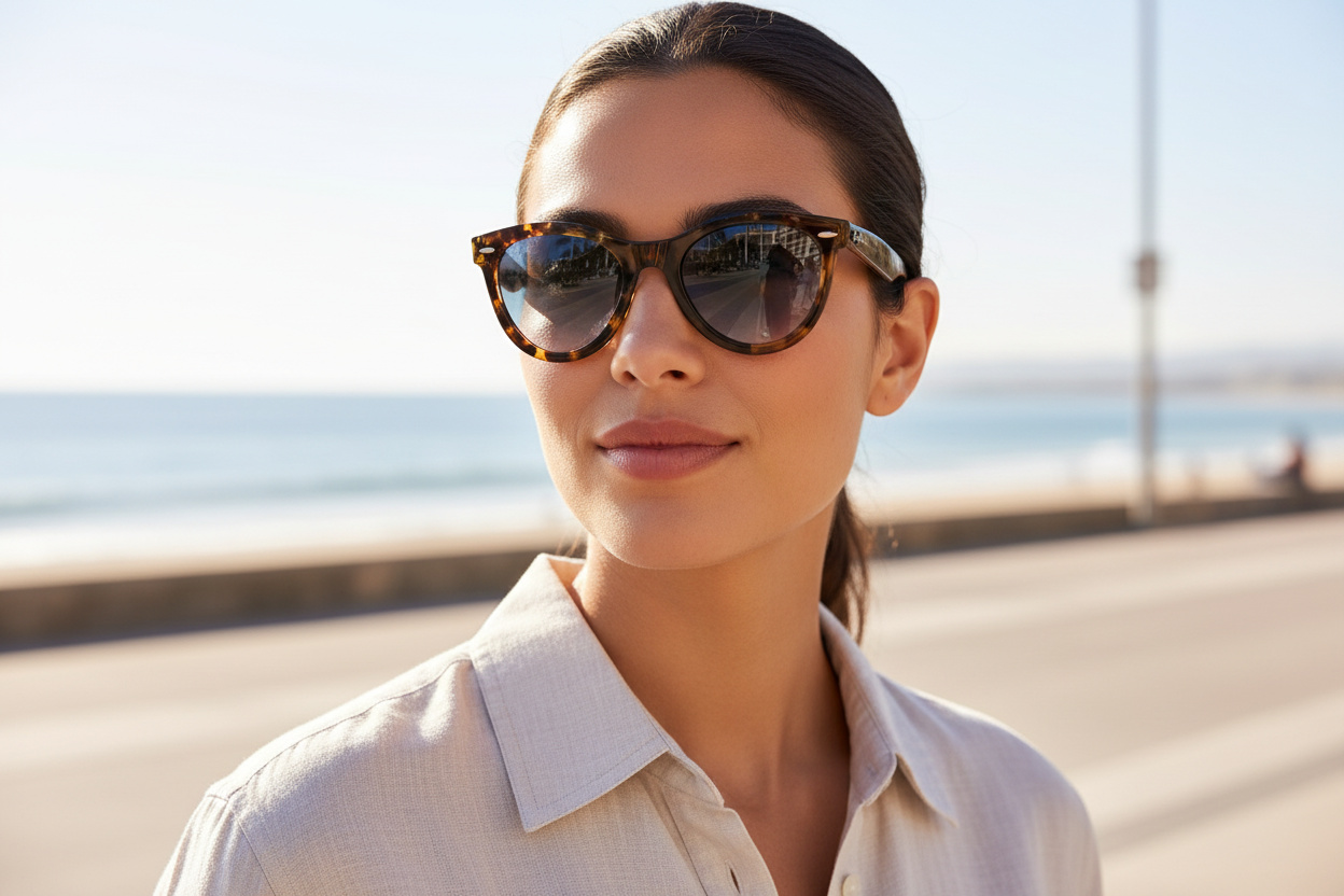 Изглед отпред Ray-Ban WAYFARER WAY (RB2241 - 13323F)