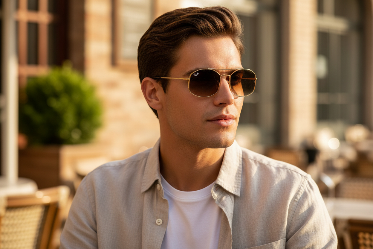 Vista frontal Ray-Ban RB3719 (001/51)