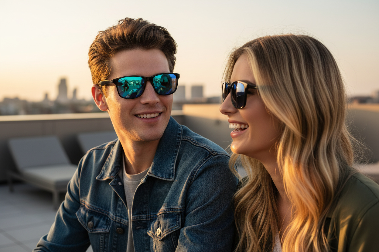 Framifrån Ray-Ban RB3721CH (9144A1)