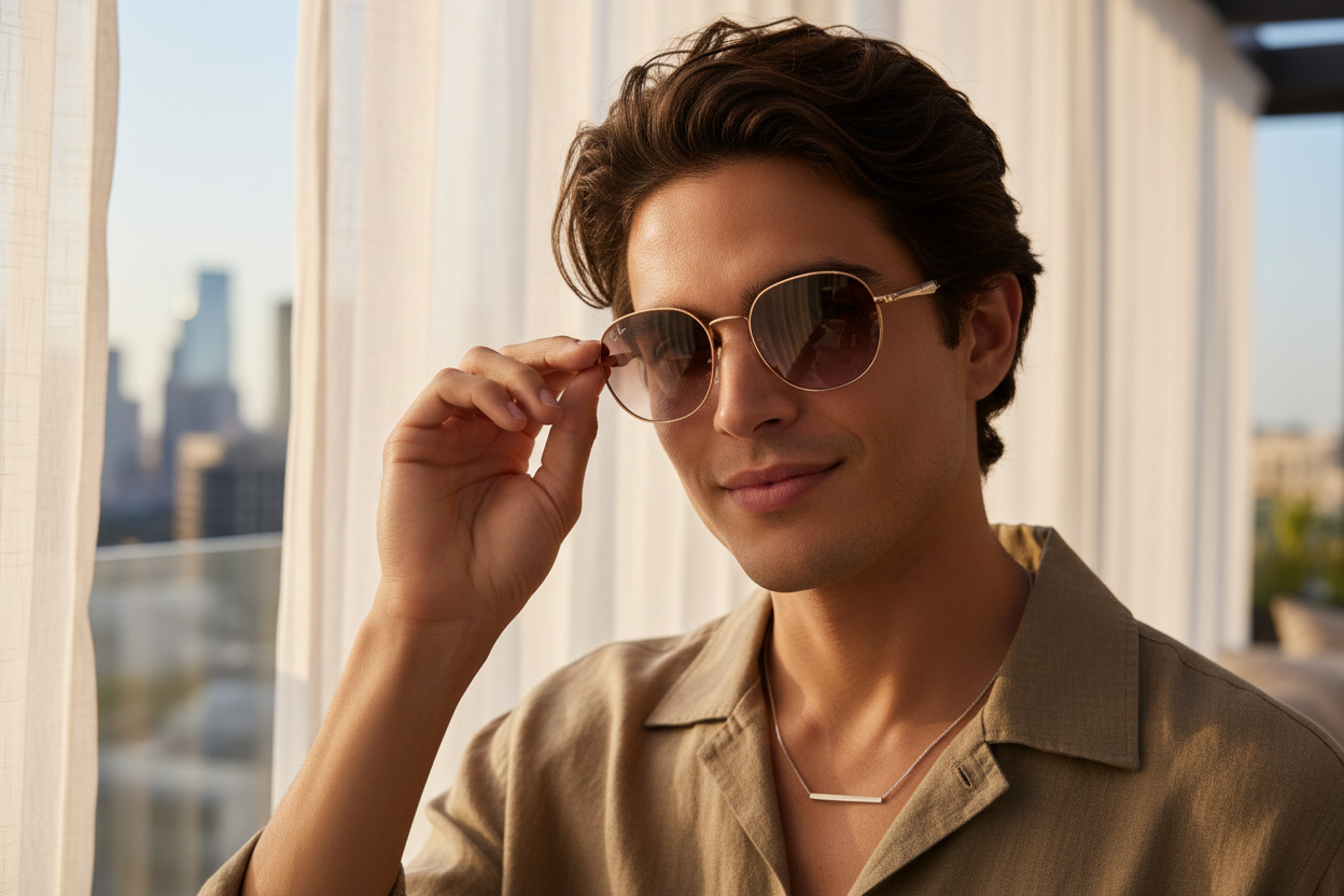 Vista frontal Ray-Ban RB3727D (9202I8)