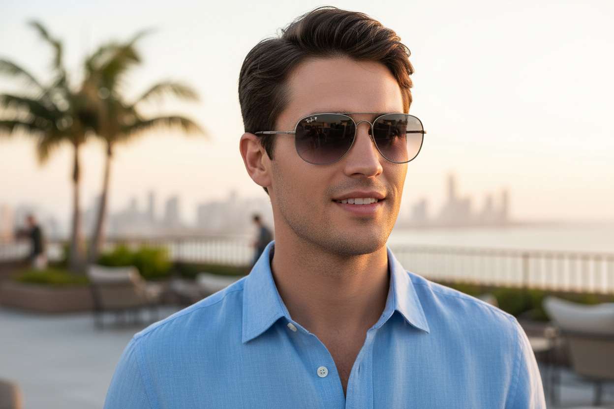 Vista frontal Ray-Ban BAIN BRIDGE (RB3735 - 004/78)