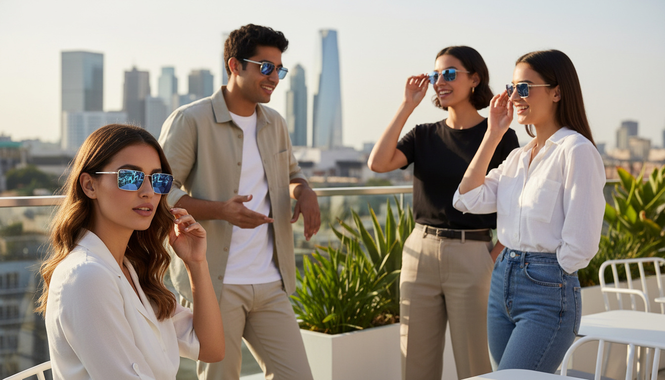 Vista frontal Ray-Ban EMY (RB3741 - 003/80)