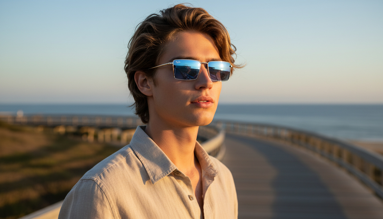 [glasses-front-view] Ray-Ban EMY (RB3741 - 003/80)