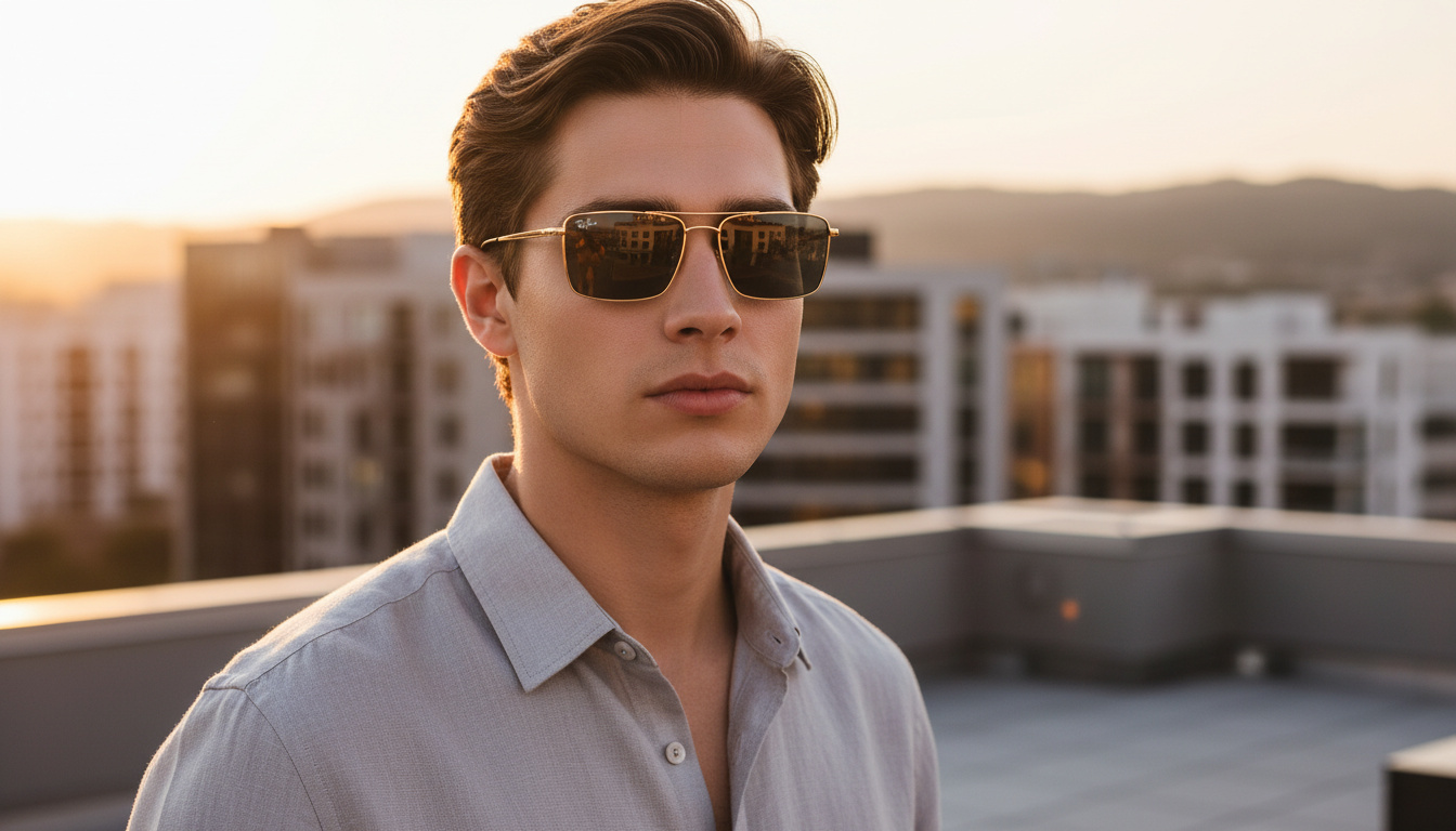 Framifrån Ray-Ban EMY (RB3741 - 92136V)