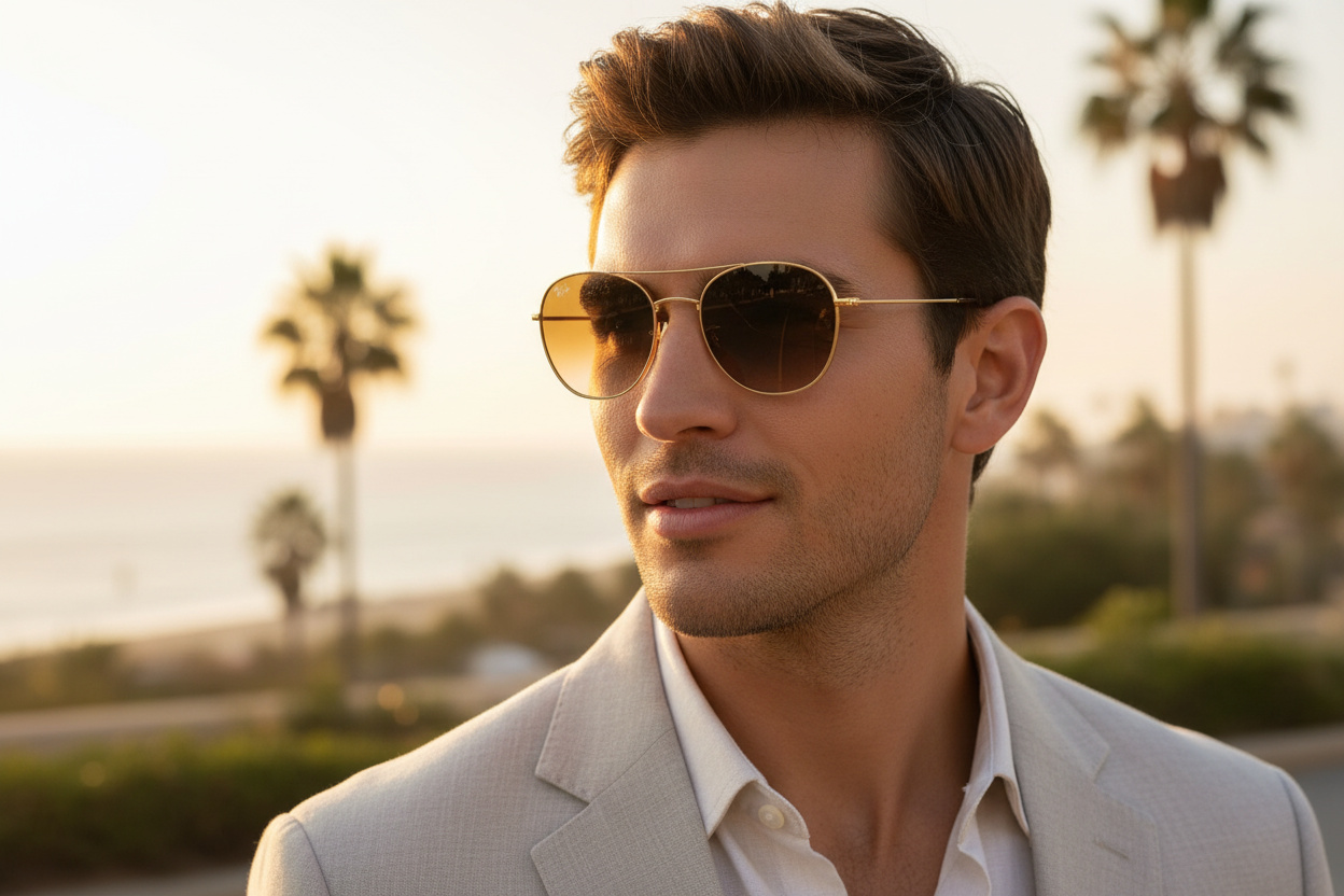 Vista frontal Ray-Ban RB3809 (001/51)