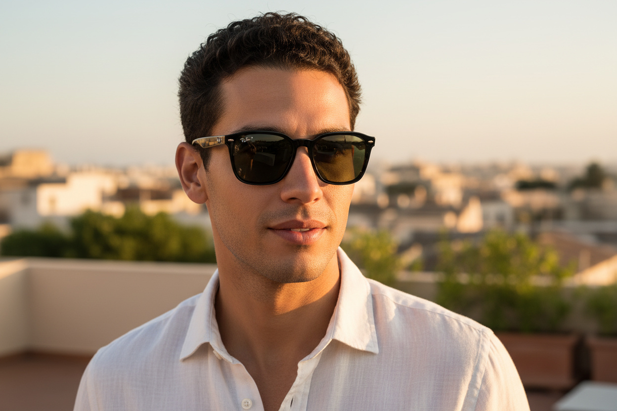 Vista frontal Ray-Ban RB4392D (601/9A)