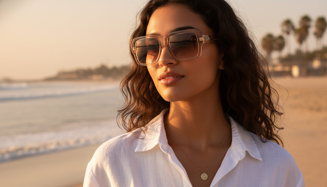 Vista frontal Ray-Ban MAGELLAN (RB4408 - 67278Z)