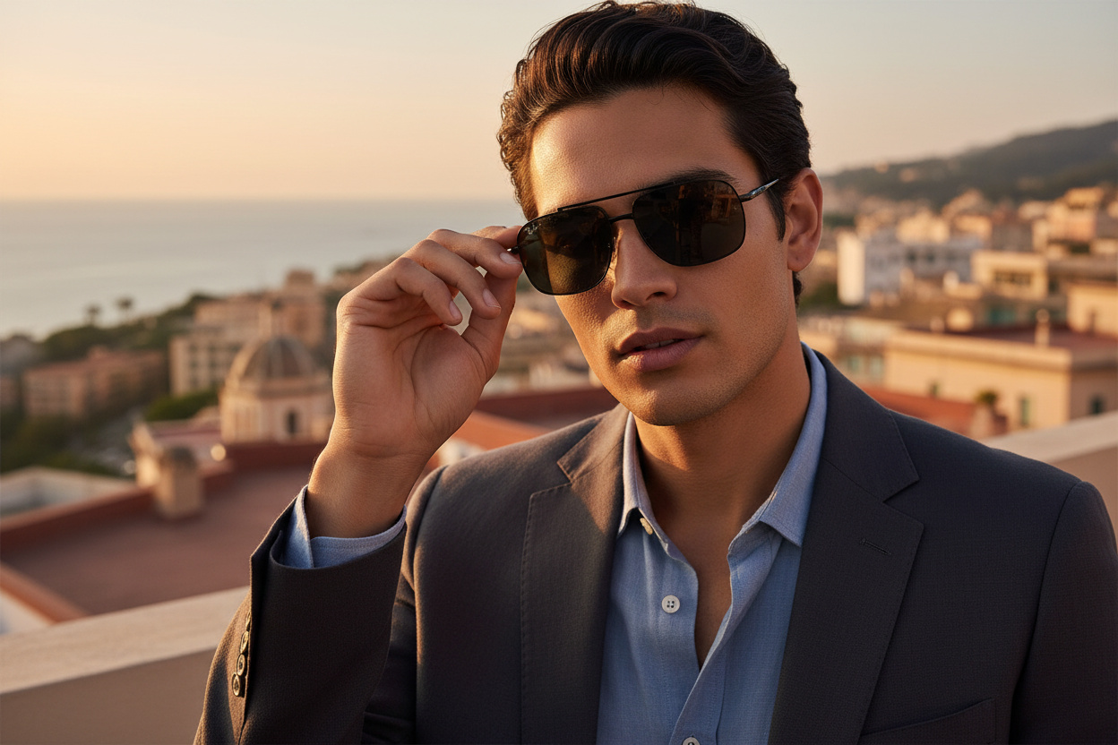 Vista frontal Ray-Ban MICHAEL TITANIUM (RB8096 - 9267K8)