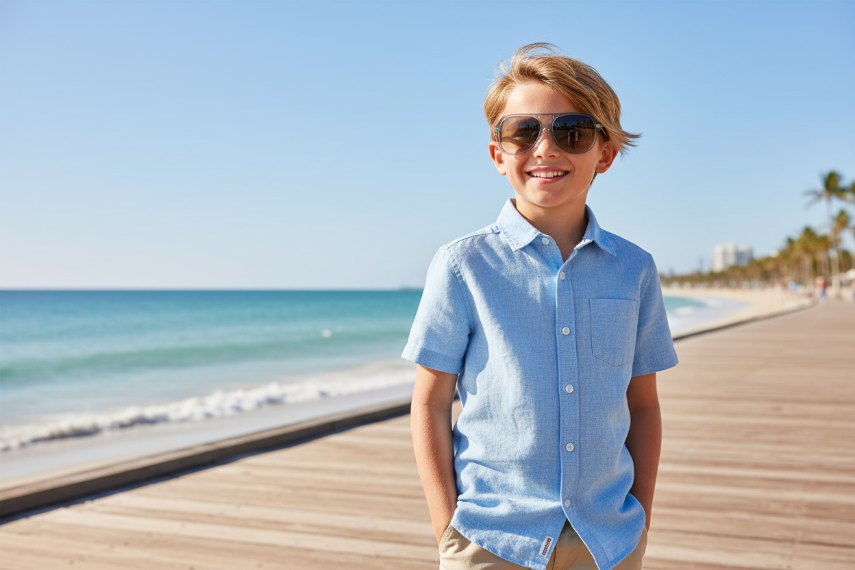 Vista frontal Ray-Ban Kids JUNIOR BILL (RJ9096S - 715311)