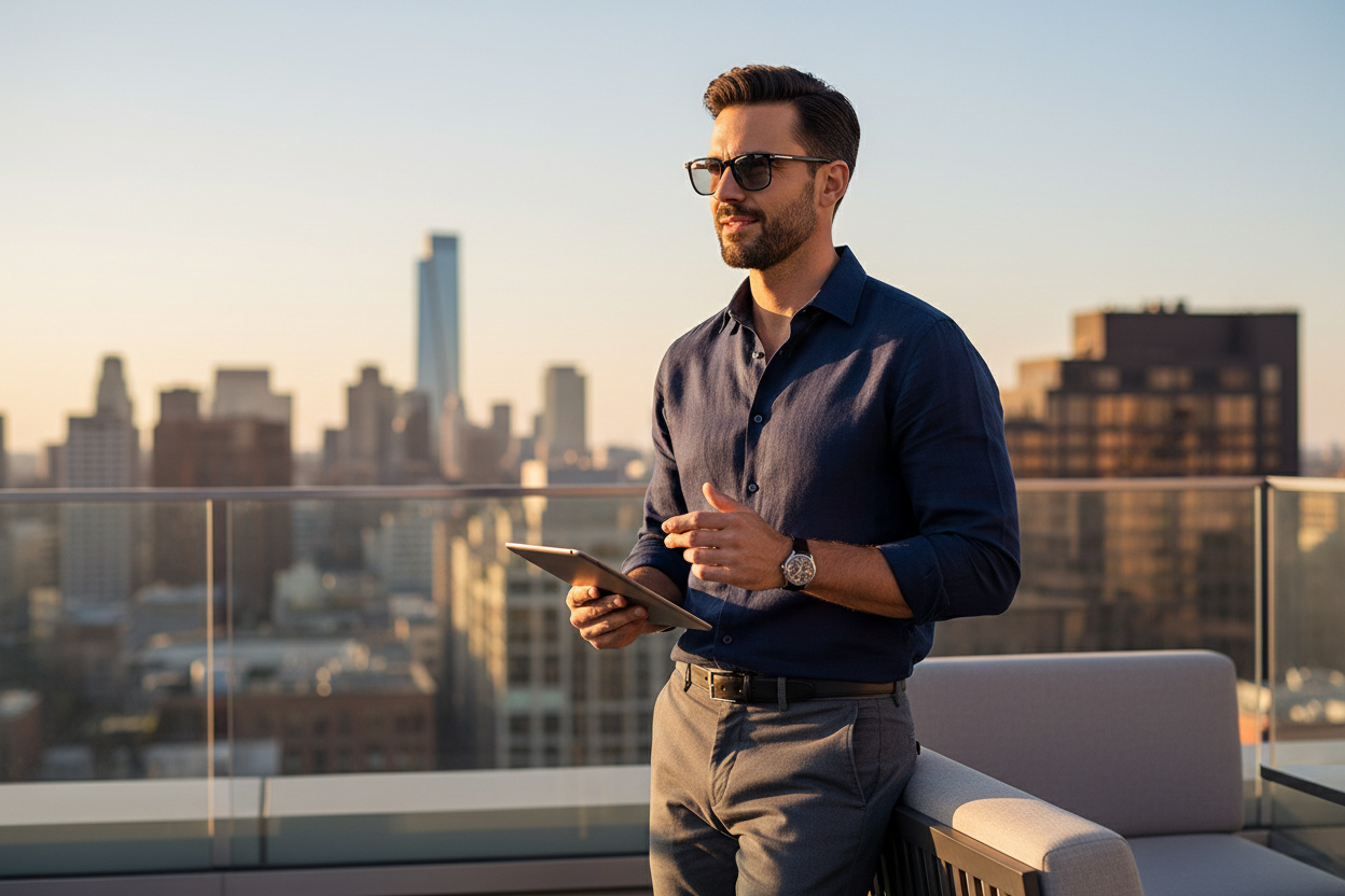 [glasses-front-view] Tom Ford FT5916-B (001)