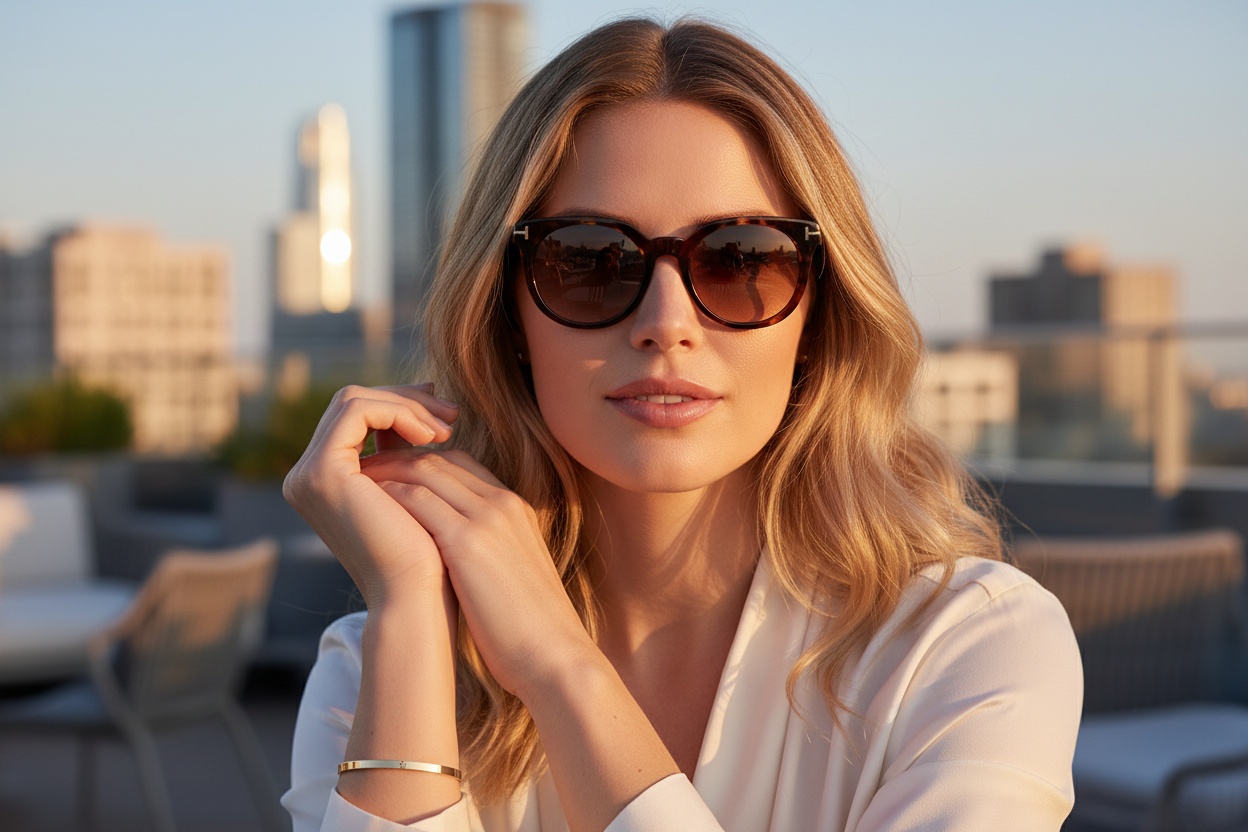 Vedere din față Tom Ford MOIRA (FT1109 - 52H)