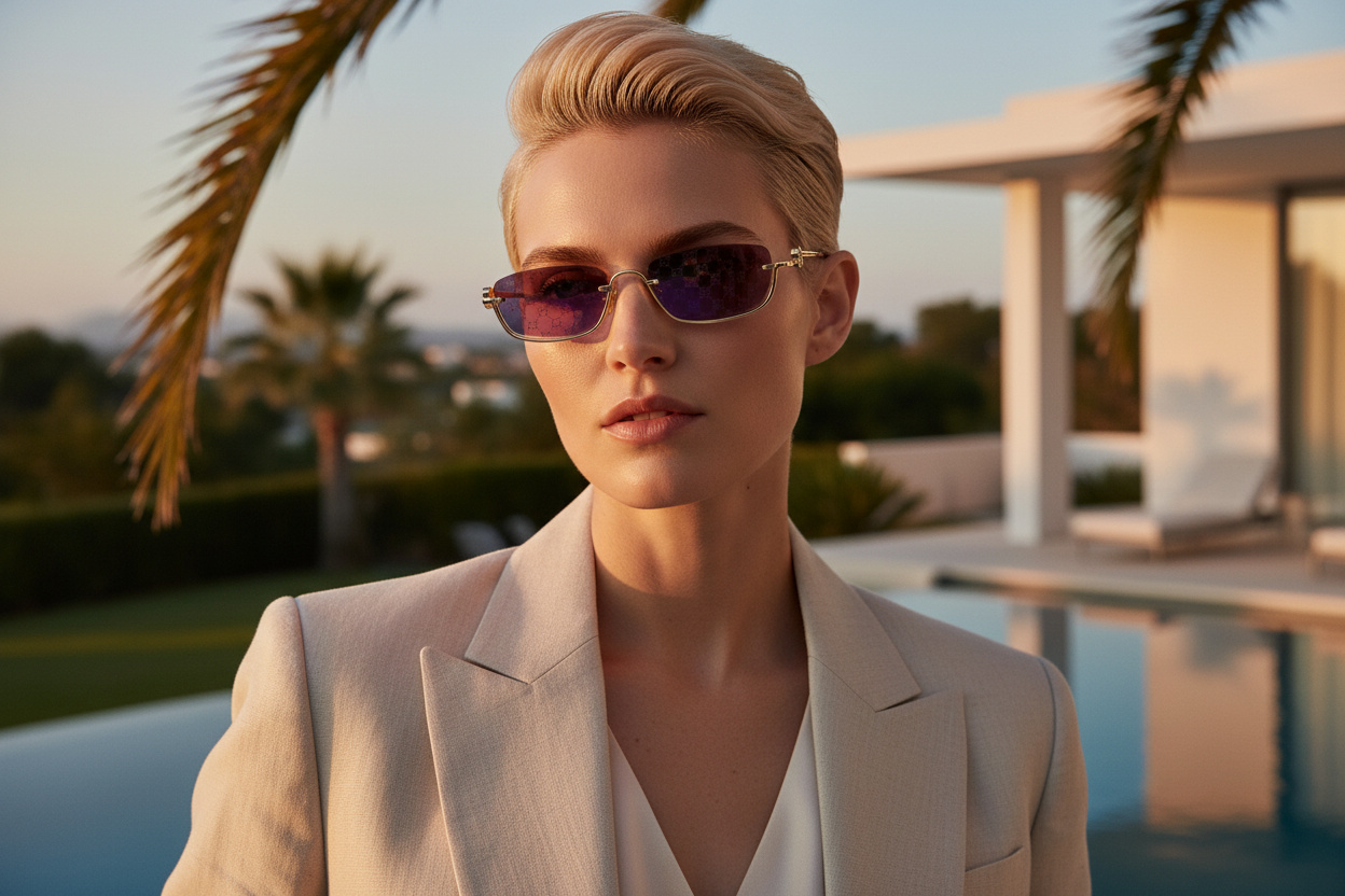 Vue de face Gucci GG1278S (005)