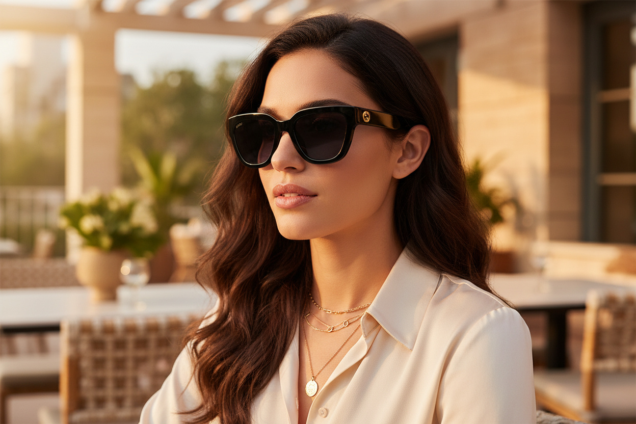 Vista frontal Gucci GG1578S (001)