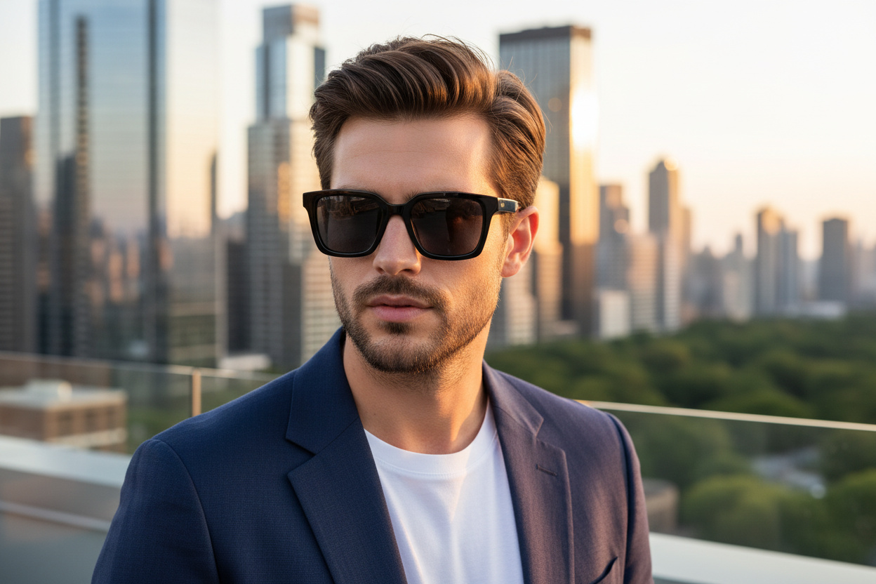 Vue de face Gucci GG1582SK (001)