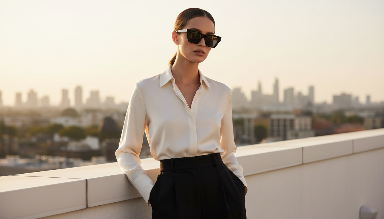 Изглед отпред Saint Laurent SL 633 CALISTA (001)
