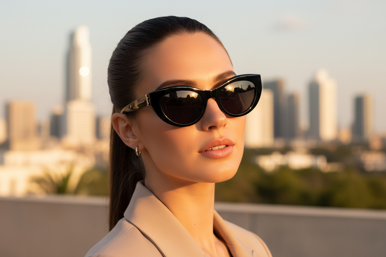 Vista frontal Saint Laurent SL M115 (001)