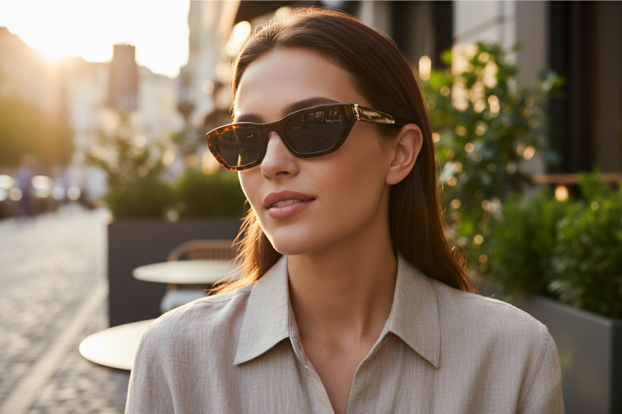 Vista frontal Saint Laurent SL M126 (002)