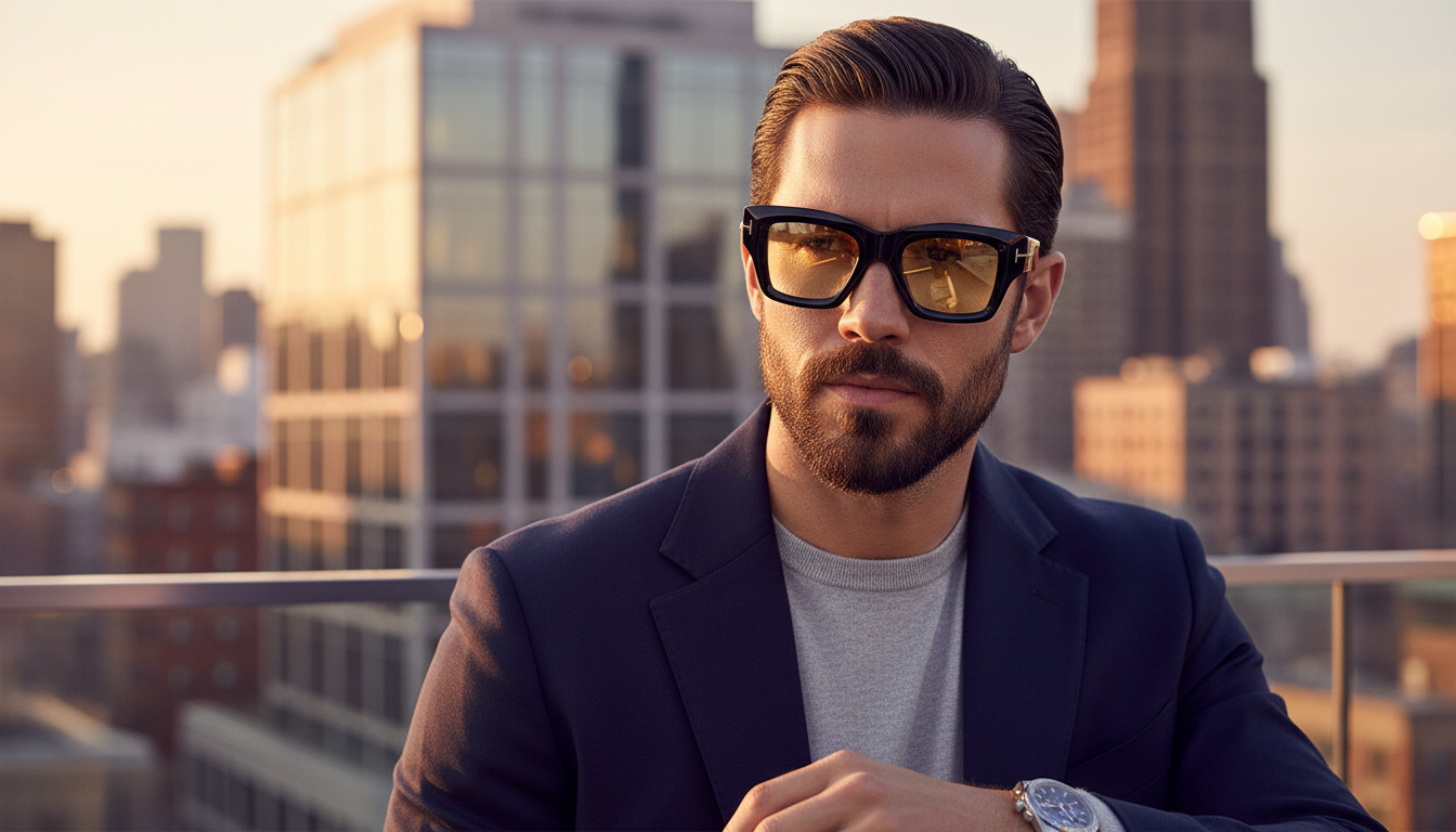 Elölnézet Tom Ford ILIAS (FT1154 - 01E)